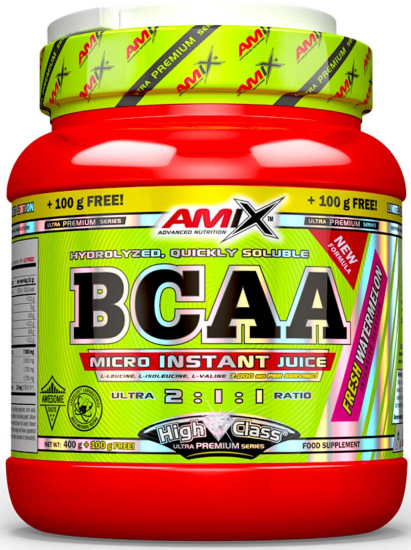 Instant BCAA in powder Amix Micro 500g forest fruit