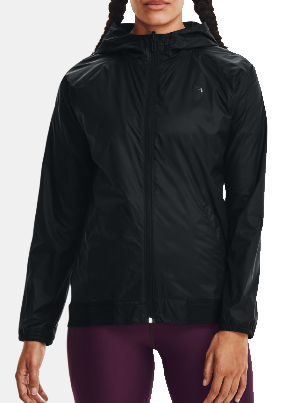 Hooded jacket Under Armour Reversible Woven FZ-BLK