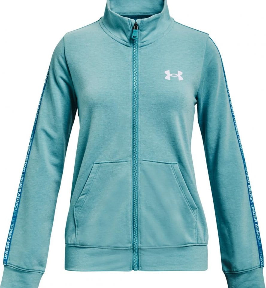 Hooded sweatshirt Under Armour Rival Terry Taped FZ-BLU