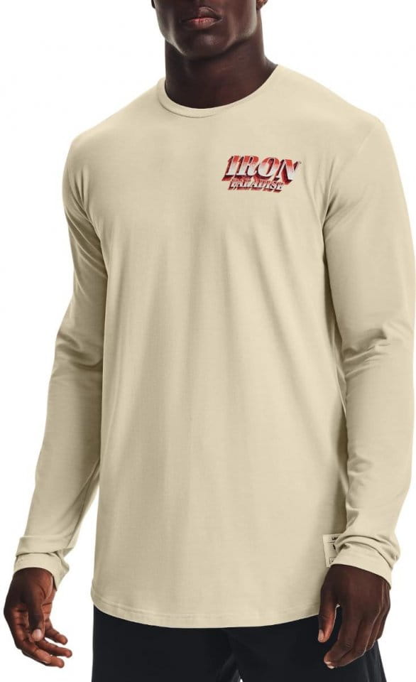 Long-sleeve T-shirt Under Armour UA Project Rock Outlaw LS-WHT