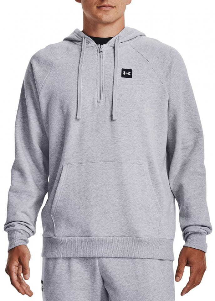 Hooded sweatshirt Under Armour UA Rival Fleece 1/2 Zip HD-GRY
