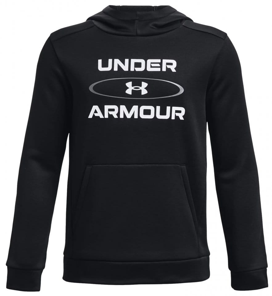 Hooded sweatshirt Under UA Armour Fleece Graphic HD-BLK