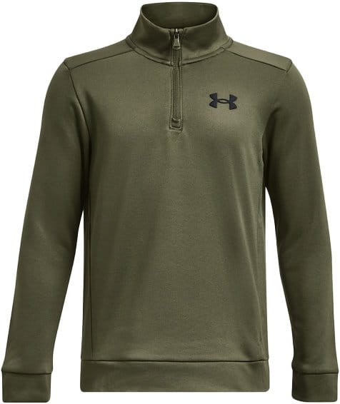Sweatshirt Under UA Armour Fleece 1/4 Zip-GRN