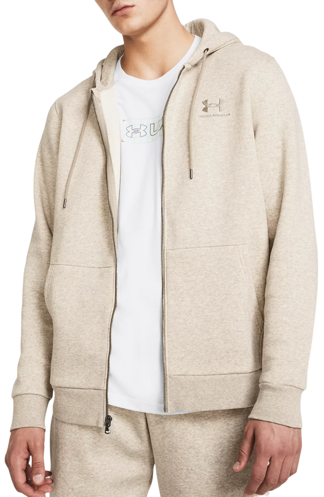 Hooded sweatshirt Under Armour UA Essential Fleece FZ Hood