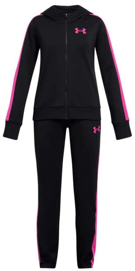 Kit Under Armour UA Knit Hooded Tracksuit-BLK