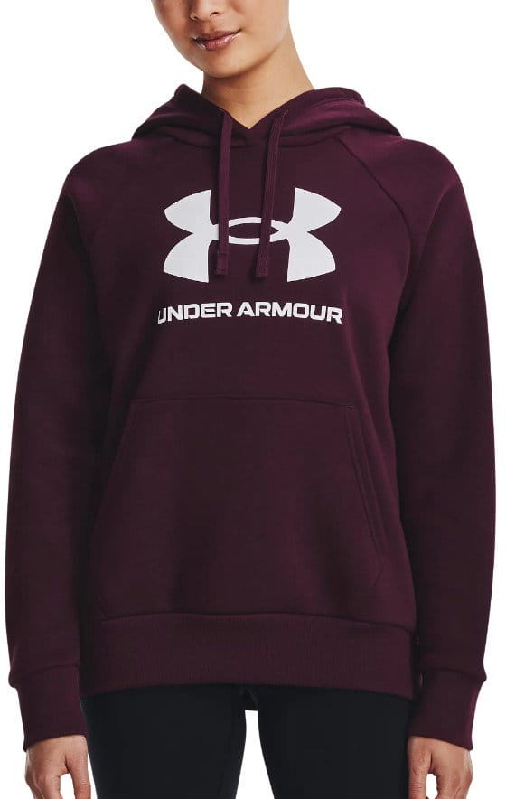 Hooded sweatshirt Under Armour UA Rival Fleece Big Logo Hdy-MRN