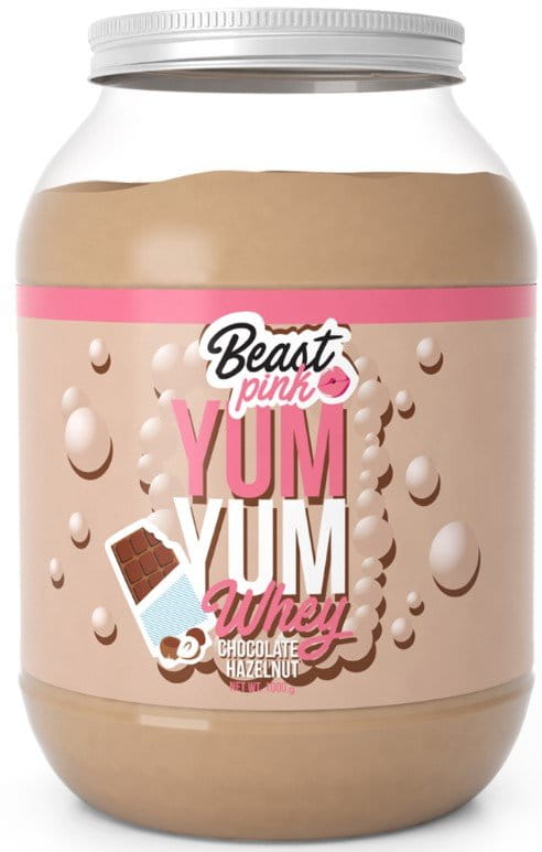 powders Protein Yum Whey 1000 g - BeastPink chocolade nut
