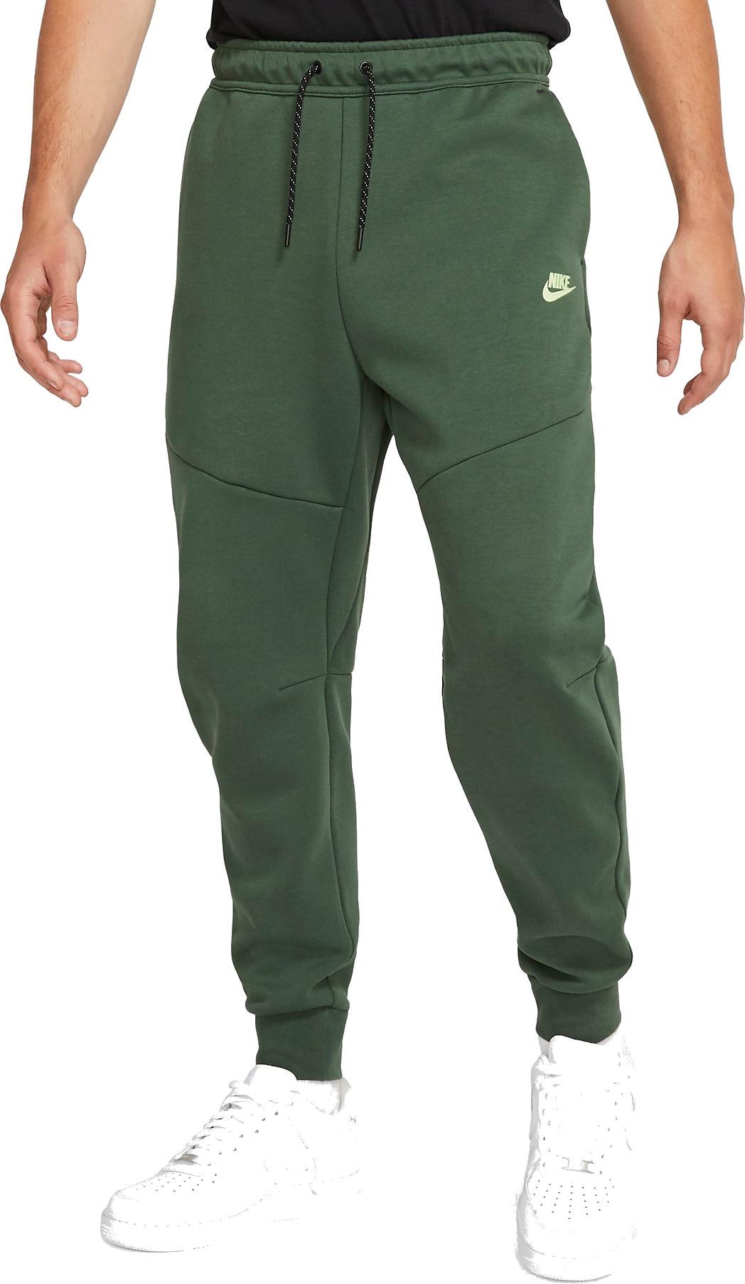 cream nike tech fleece pants
