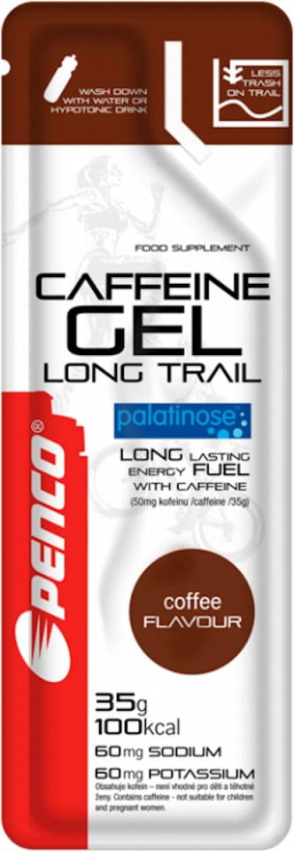 Energy gels PENCO CAFFEINE GEL LONG TRAIL 35g Coffee