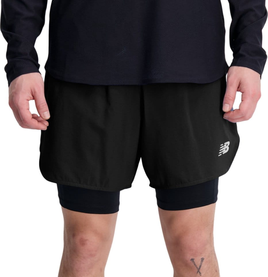 Shorts New Balance Q Speed 6 Inch 2-in-1 Short