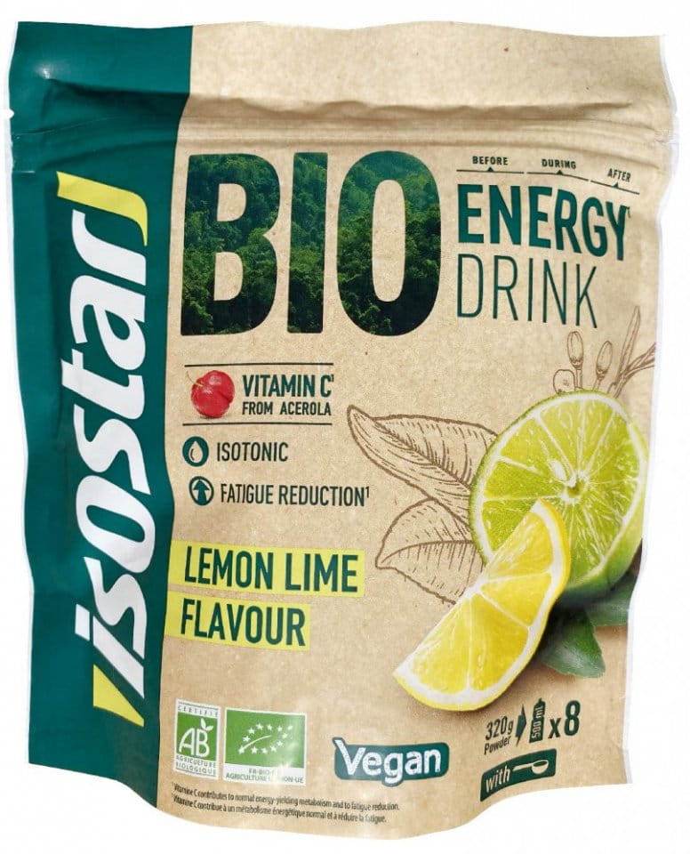 Bio ionic sports drink in powder Isostar HYDRATE & PERFORM 320g lime/lemon