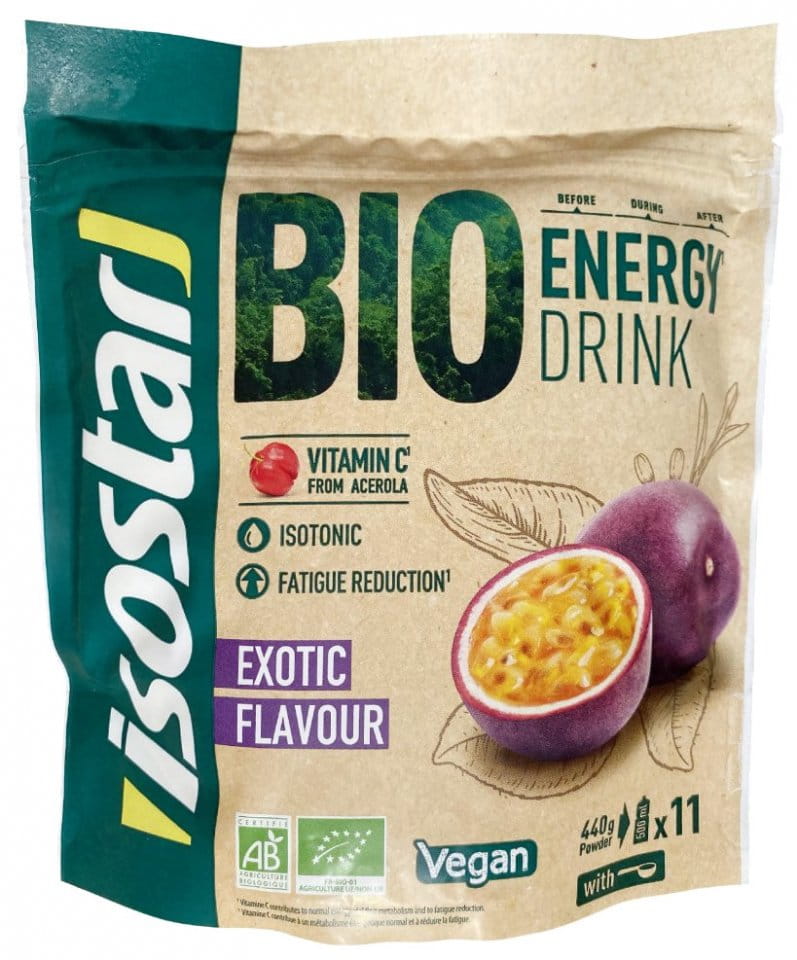 Bio ionic sports drink in powder Isostar HYDRATE & PERFORM 440g exotic fruit