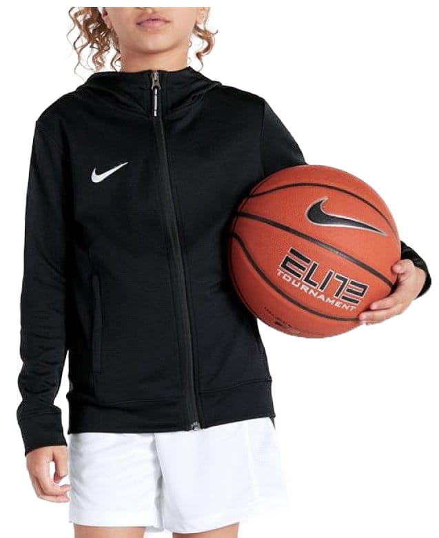 Hooded sweatshirt Nike YOUTH S TEAM BASKETBALL HOODIE FULL ZIP