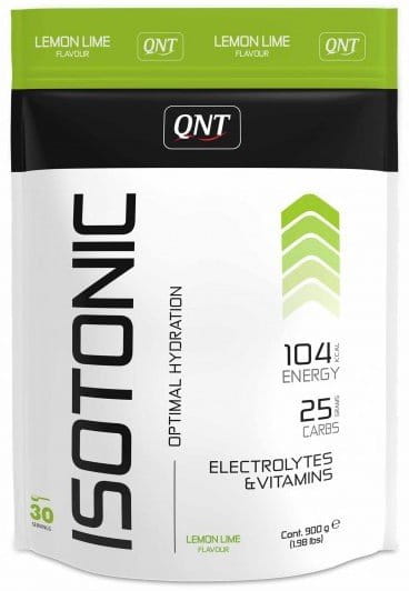 Ionic drink in powder QNT Isotonic 900g red fruit